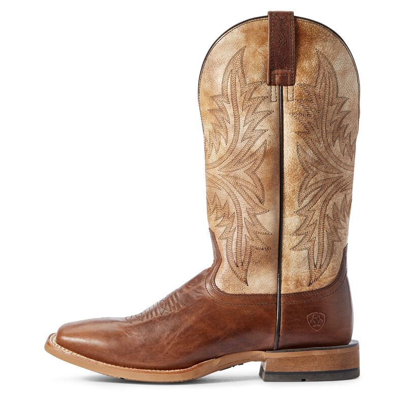 Ariat Cowhand Kırmızı Kahverengi Western Csizma Erkek (31511-586)